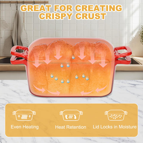 COWORM enamel coating is easy to clean after baking