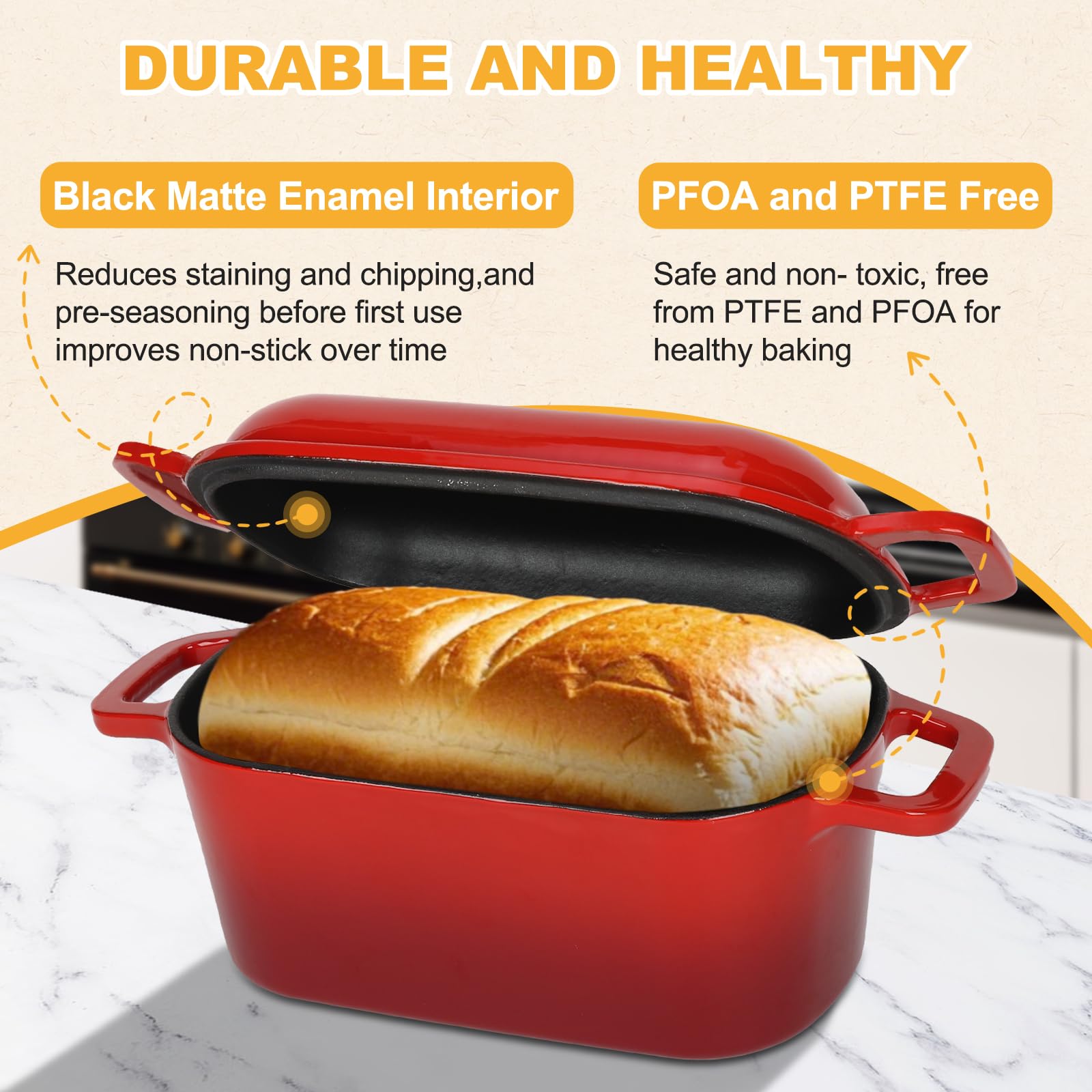 COWORM recipes and oven mitts included for easier baking