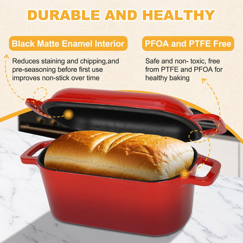 COWORM recipes and oven mitts included for easier baking