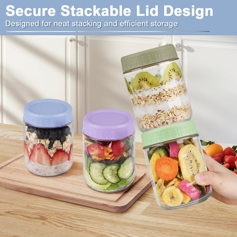 COYACOOL jars ideal for salads and snacks on the go