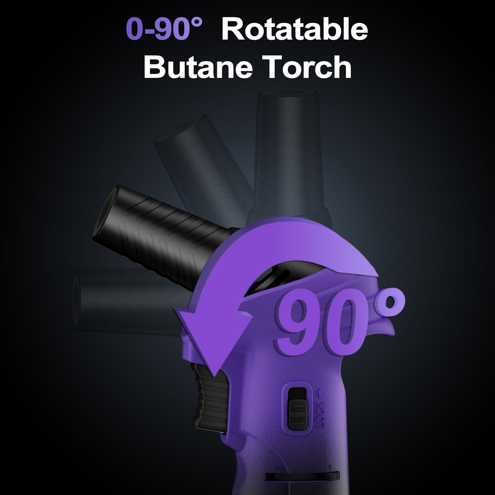 CoYlBod torch with adjustable flame control for precision