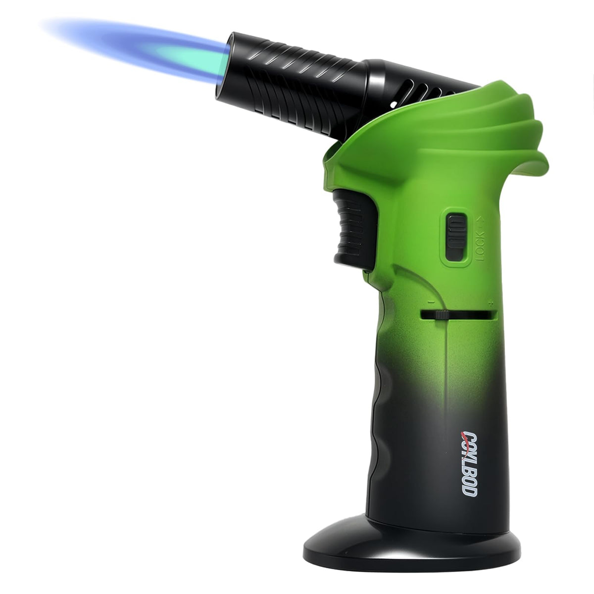 CoYlBod rotating-head butane torch for precise caramelization and versatile kitchen use.