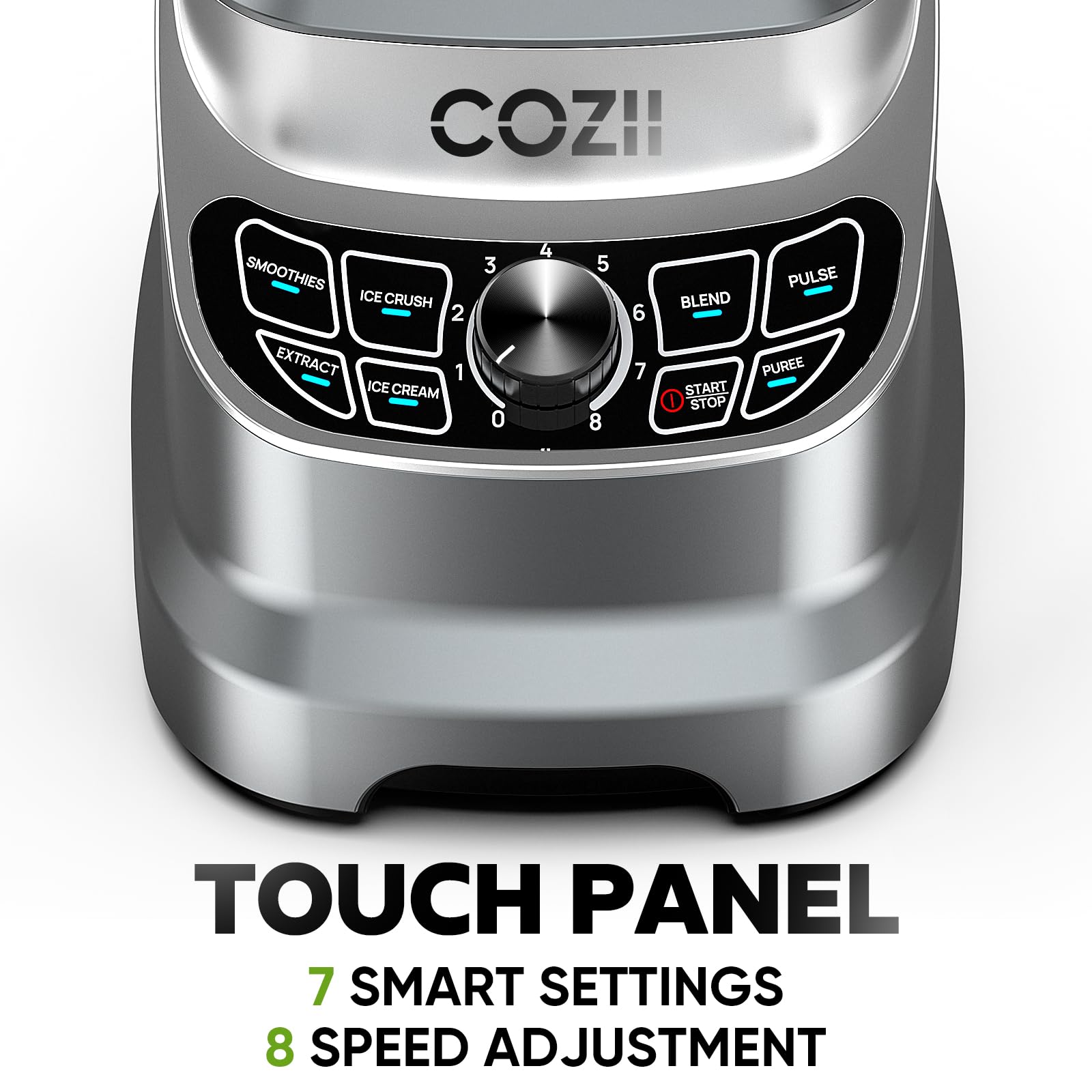 COZII blender smoothie program for quick healthy blends