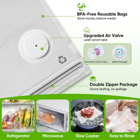 COZII complete box includes bags, USB-C cable, and manual