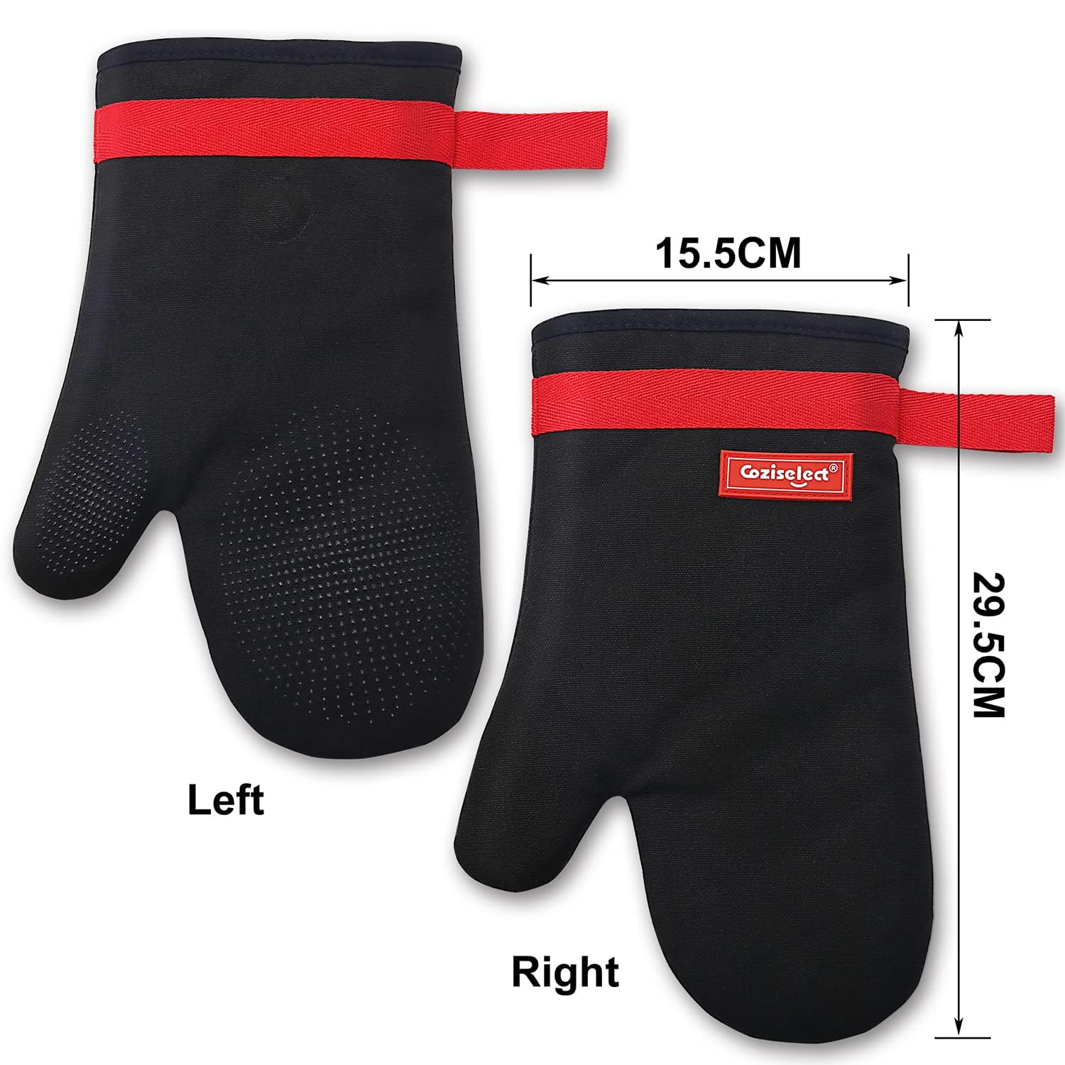 Coziselect magnetic oven mitt set ready for gifting or daily use