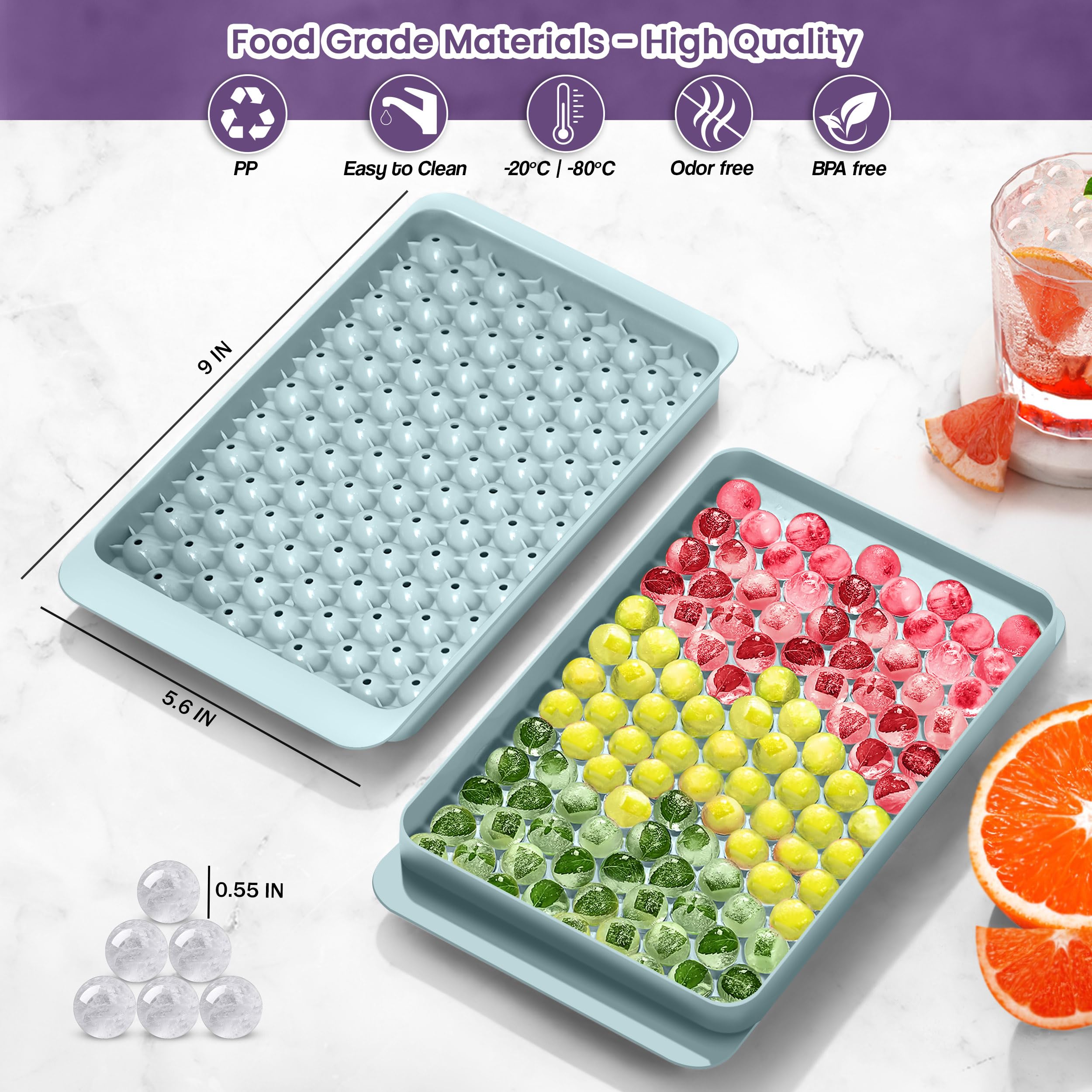 Cozy Kitchen Essentials compact ice tray ideal for mugs and bottles