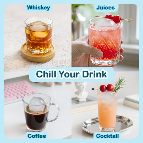 Cozy Kitchen Essentials dishwasher safe ice tray for effortless reuse