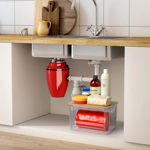 COZYCRAZE sleek, compact organizer fits pantry shelves