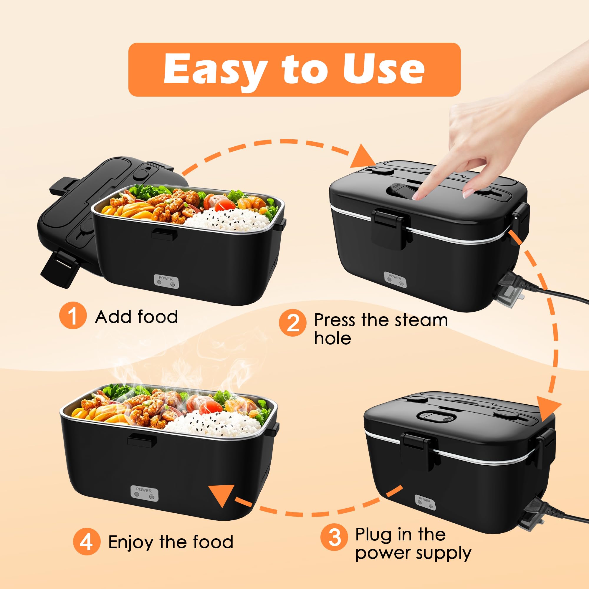 COZYEXPERT leakproof lid design prevents spills during transit.