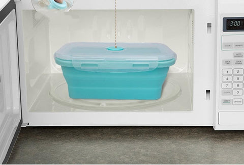CozyKit 1200ml collapsible container for bigger meals, soups, or meal prep storage.