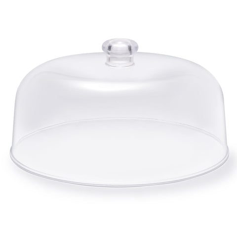 CozyState 11inch acrylic cake dome provides clear visibility and keeps cakes fresh.