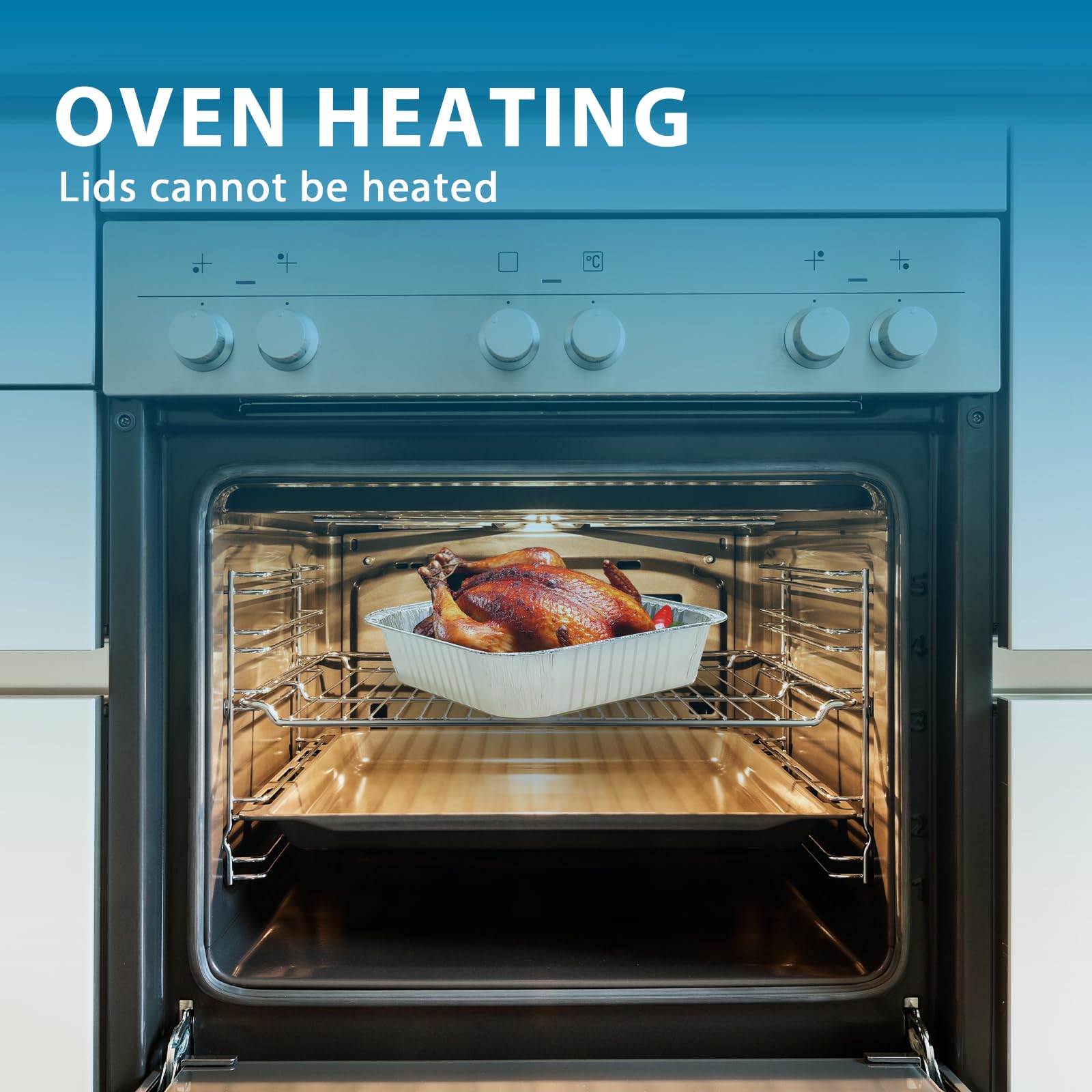 CQKEDMA pans ideal for bulk serving at buffets and parties