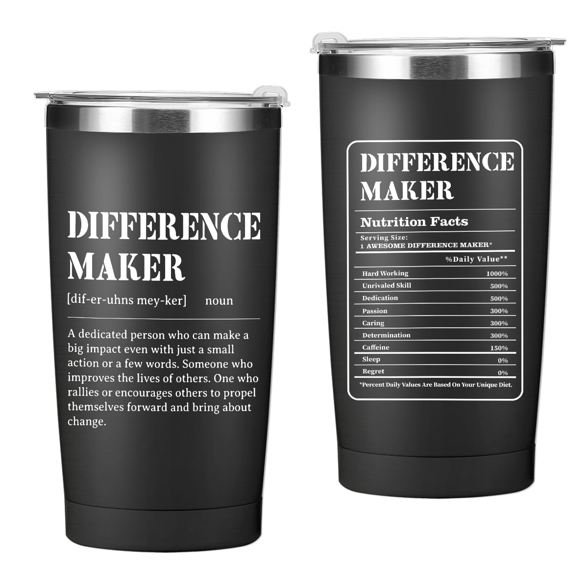 CQM Difference Maker Gift Tumbler with durable, gift-ready design for everyday use