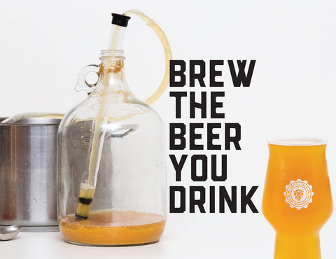Craft A Brew final pour glass capturing a satisfying tasting experience