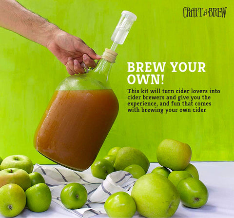 Craft A Brew cider guide helps you craft your own flavors at home.