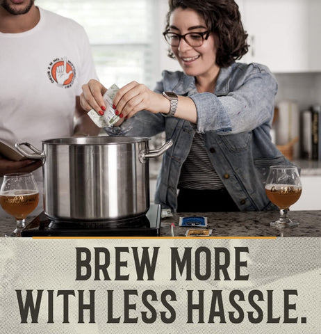 Craft A Brew Hefeweizen sanitizer kit keeps brewing clean and safe.