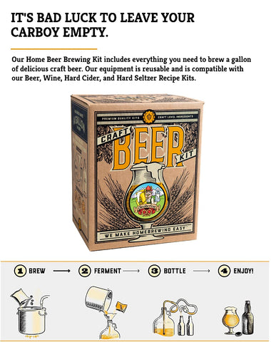 Craft A Brew kitchen tools image, compact gear for home brewing setup