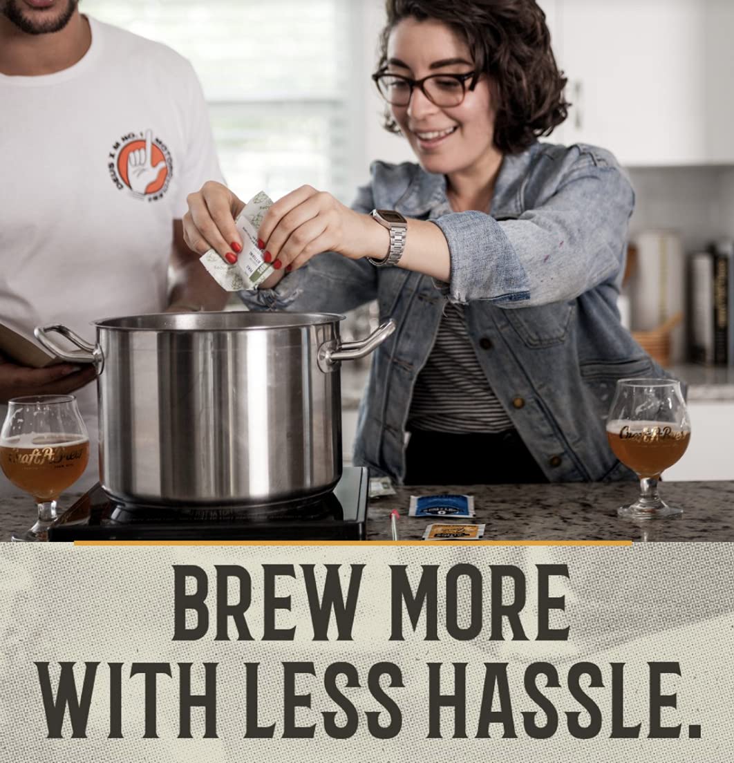 Craft A Brew poured glass of Oktoberfest ale showing malt character