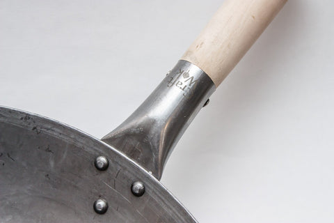 Craft Wok 15-gauge heavy steel supports large stir-fries.