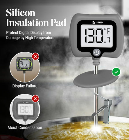 Craft911 instant-read LCD display for quick temperature checks