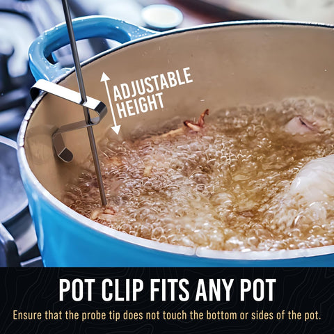 Craft911 kitchen thermometer with wide temperature range for diverse recipes.