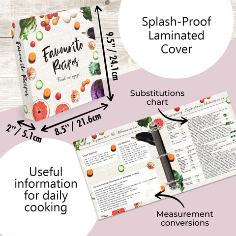 Clear plastic page protectors keep notes pristine against spills.