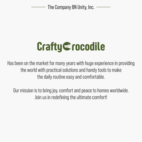 CraftyCrocodile Packaging and finish suggest durable daily use