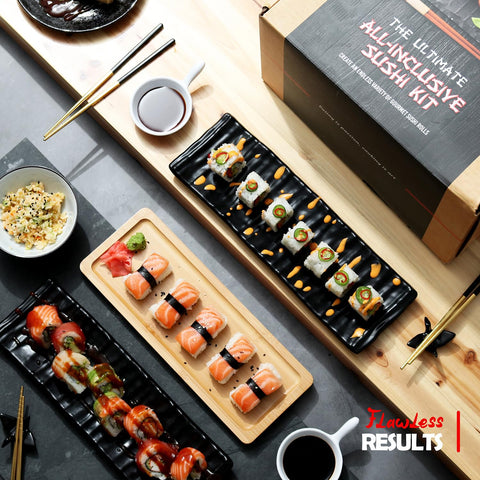 CraftZee mold set for maki, nigiri, and onigiri shapes.