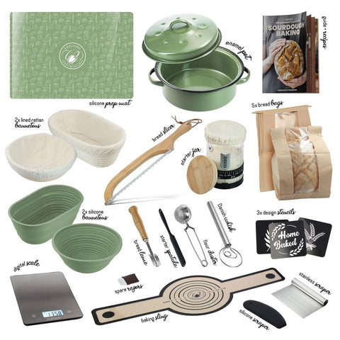 CraftZee banneton baskets for airy crumb and artisan patterns