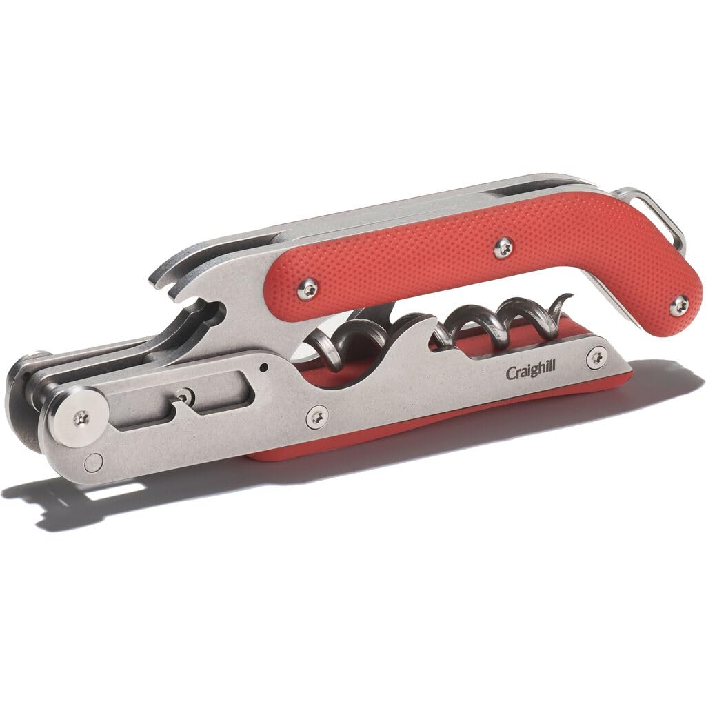 Craighill Best Wine Key corkscrew showing smooth cork removal for bottles