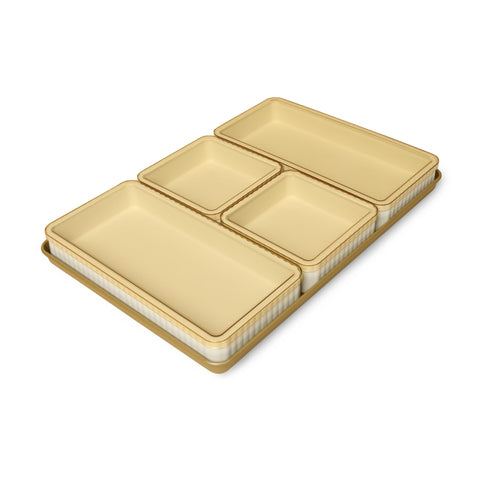 Cravings by Chrissy Teigen 9-piece baking set main view showing versatile bakeware for family meals