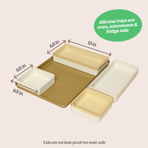 Cravings by Chrissy Teigen copolyester lids helping store leftovers in the fridge