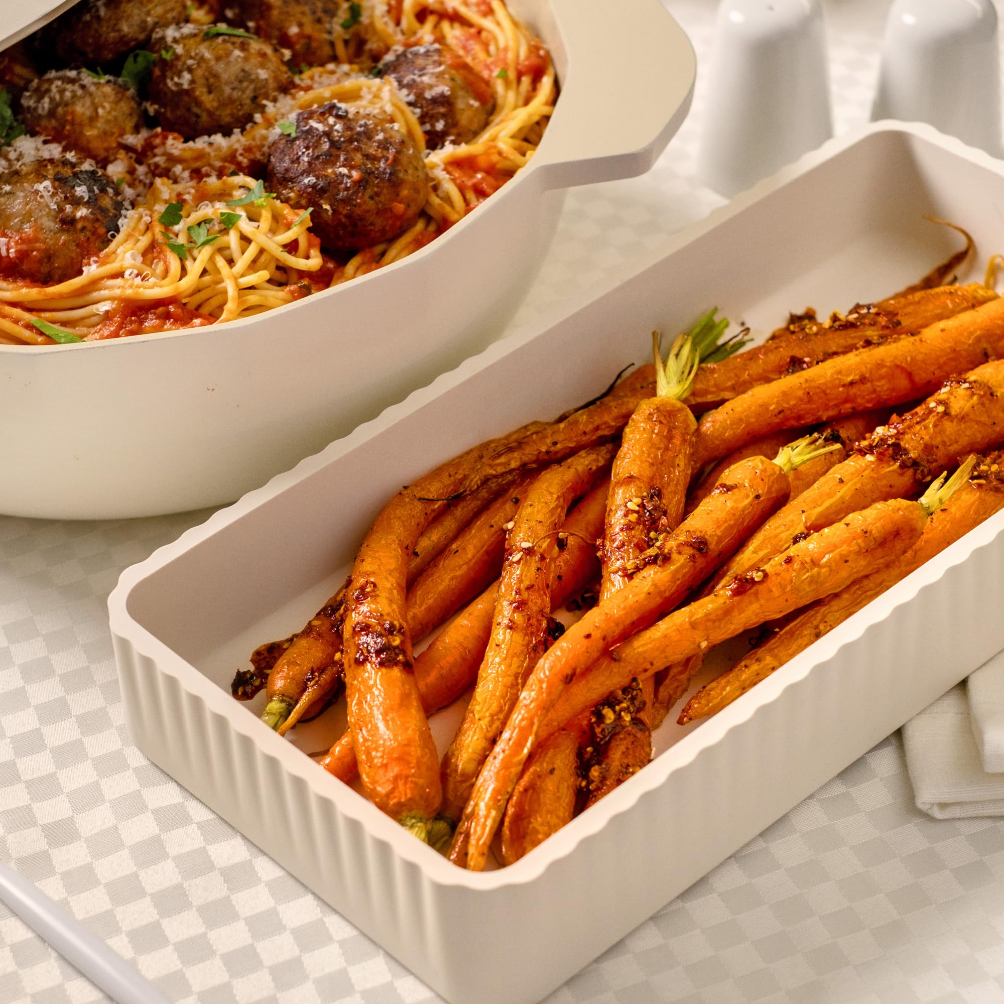 Cravings by Chrissy Teigen oven-safe design up to 450°F for confident baking sessions