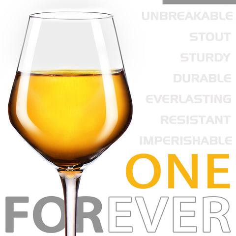 Crayline BPA-free dishwasher-safe wine glasses for easy cleanup after meals.