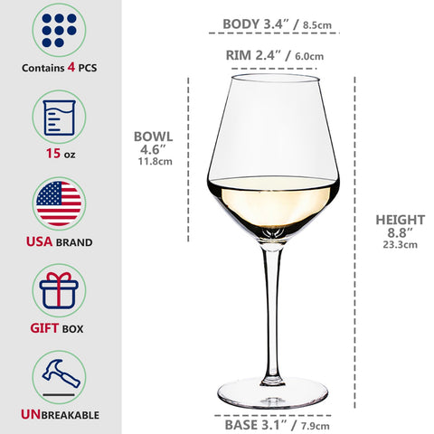 Crayline Tritan unbreakable wine glasses with durable, shatterproof design for poolside sipping.