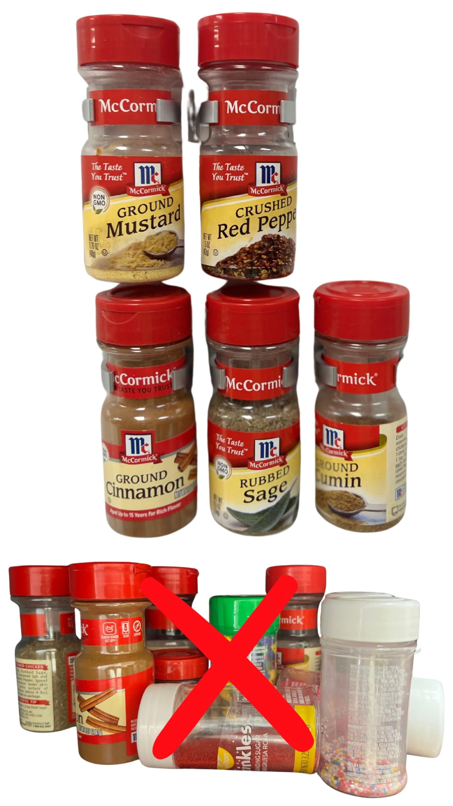 Crazy Chef hobby room clip organizing paints glues and threads