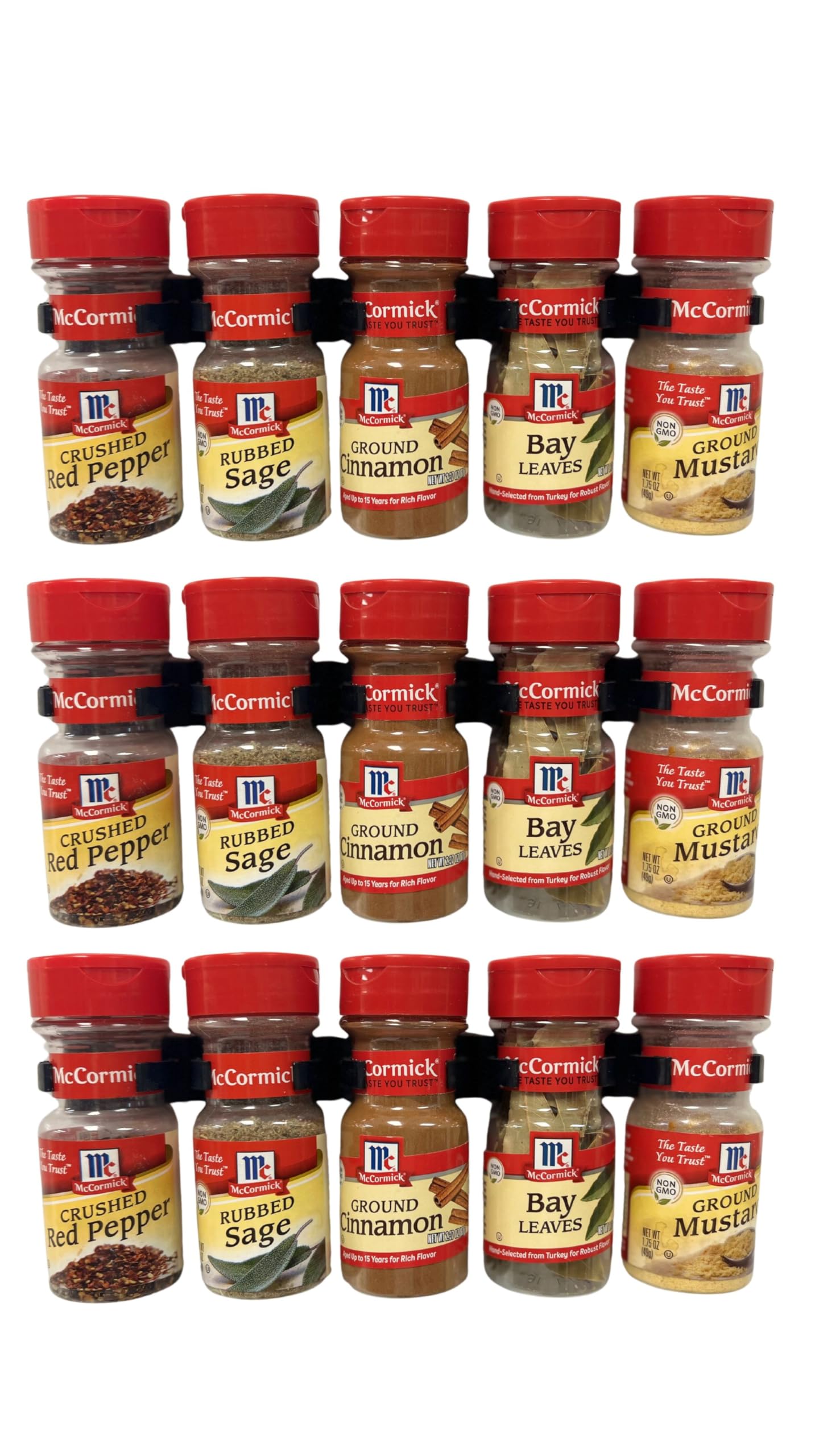 Crazy Chef rv kitchen setup with compact spice storage while traveling