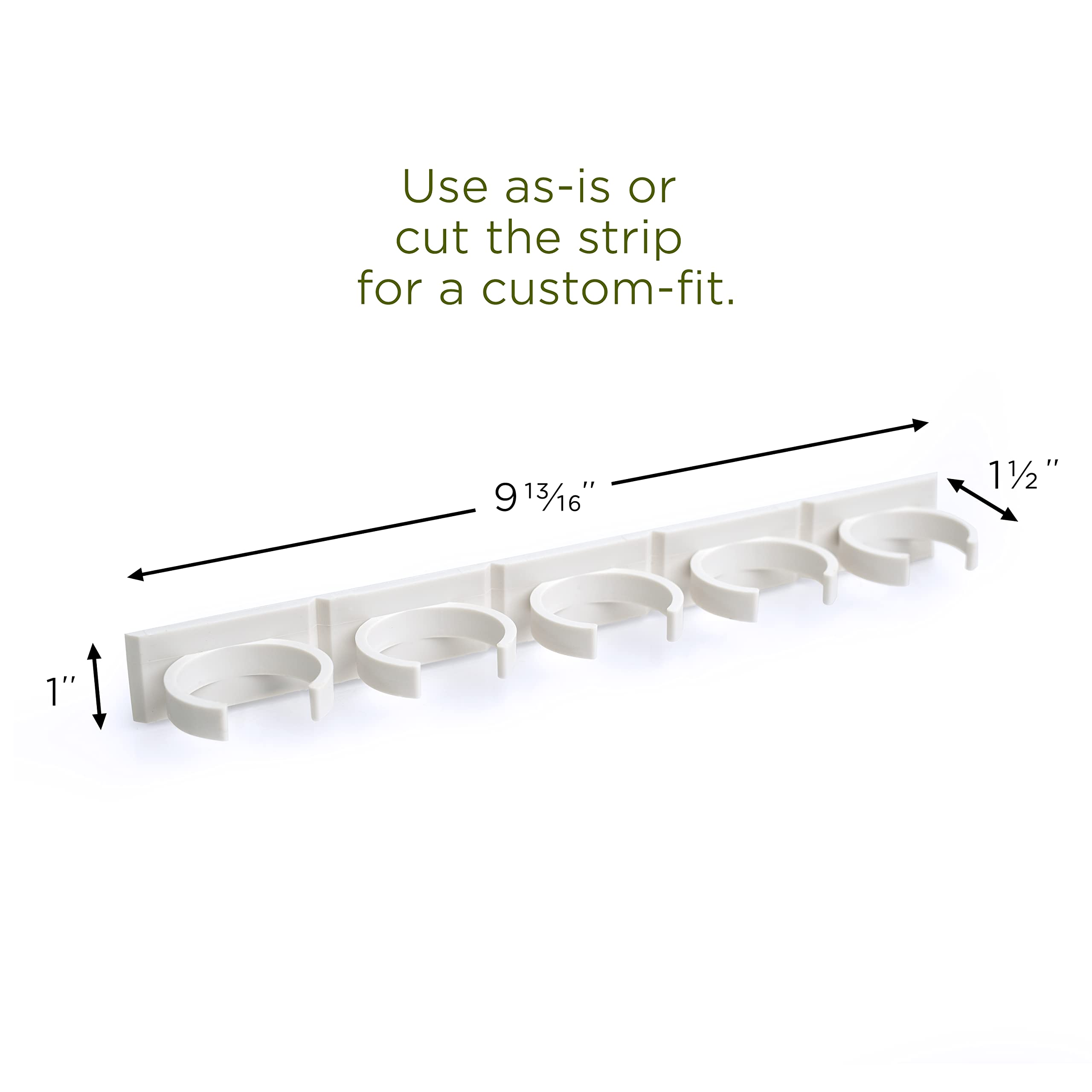 Crazy Chef Spice Clips keep dorm room spice storage neat and accessible.