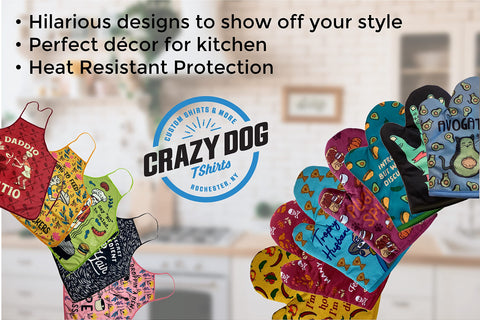 Crazy Dog T-Shirts made in USA, machine washable and fade-resistant