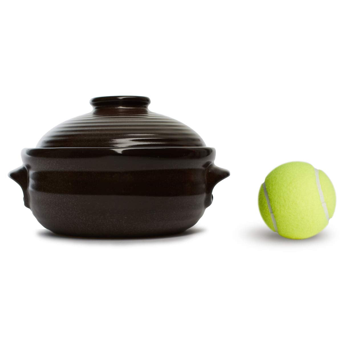 Crazy Korean Cooking Dolsot glaze-fired ceramic finish highlights craftsmanship
