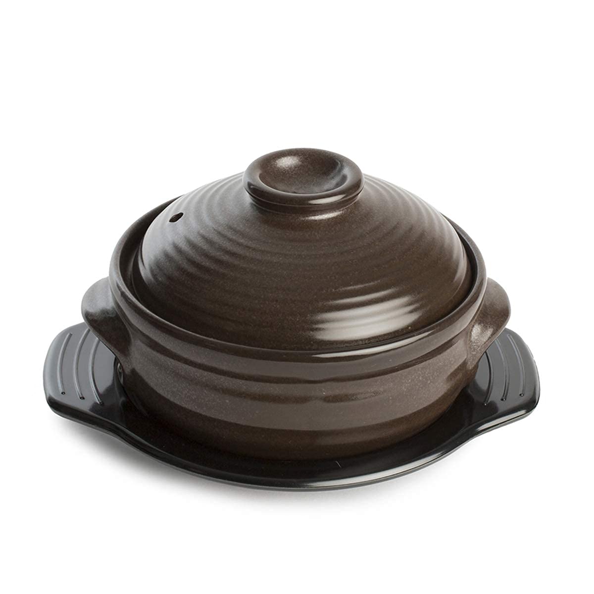 Crazy Korean Cooking Dolsot top view showcases premium stoneware for sizzling meals