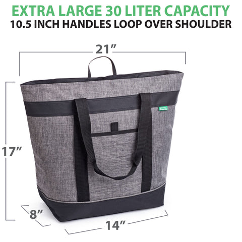 Creative Green Life insulated interior showing thick foam preserves cold temps.