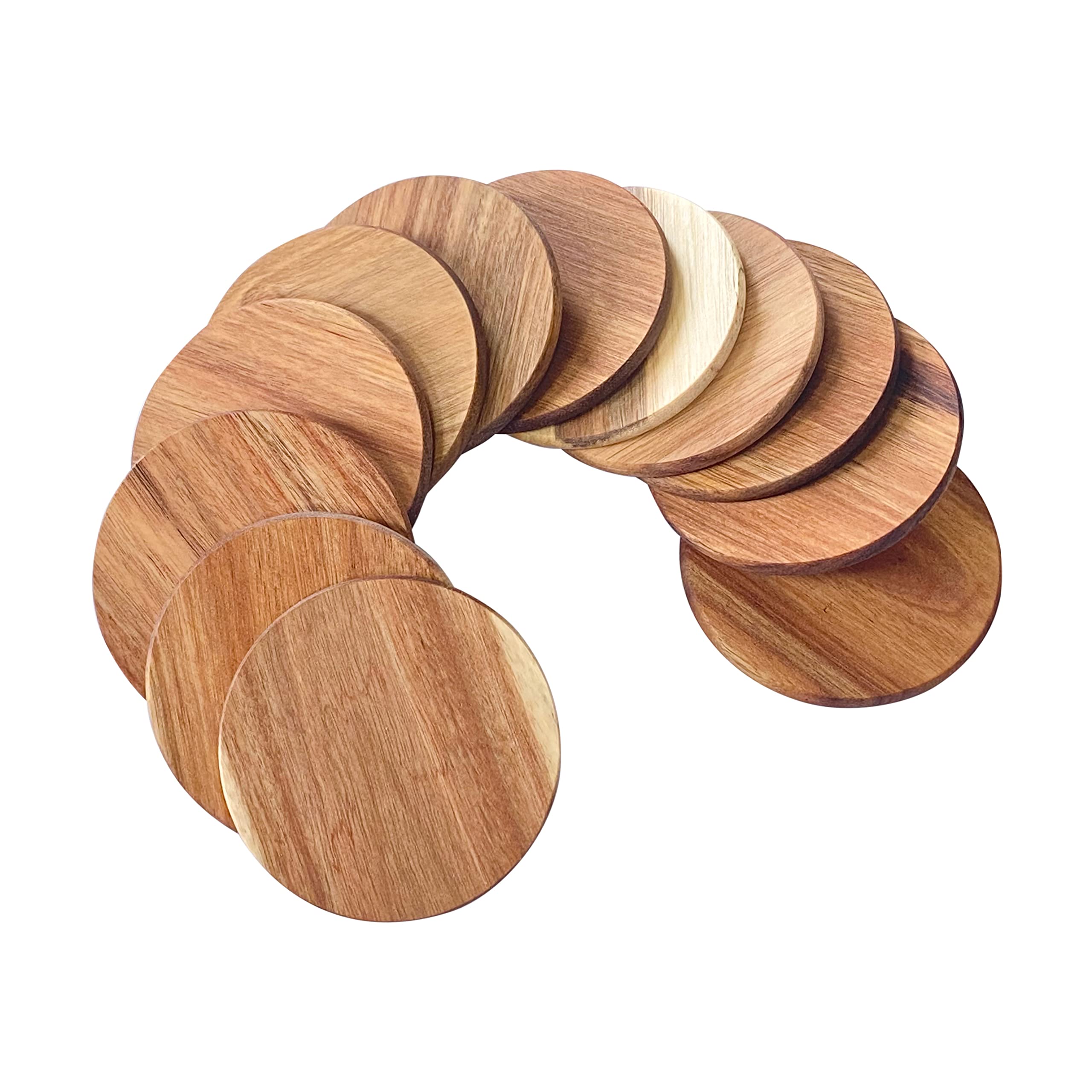 Cregugua coasters protect dining surfaces against hot drinks.