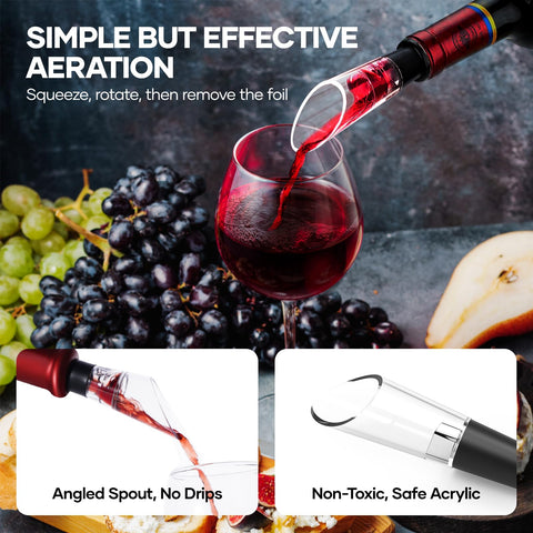 Crenova wine opener-display-base-setup presents elegant counter storage.