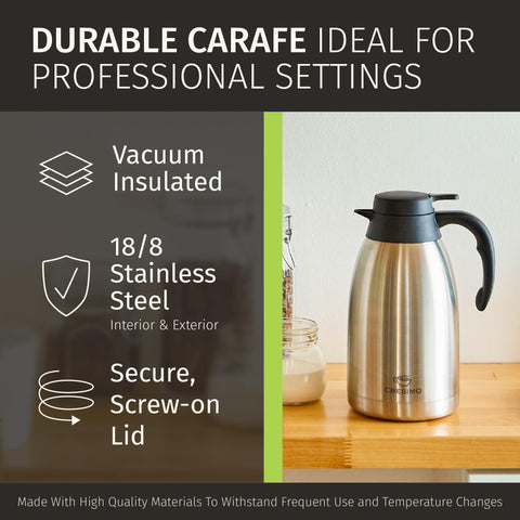 Cresimo 12-hour heat retention keeps drinks warm