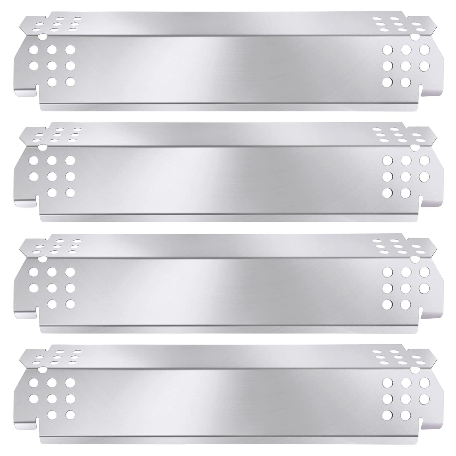 Criditpid heat tents perform even heating across a Nexgrill four-burner setup