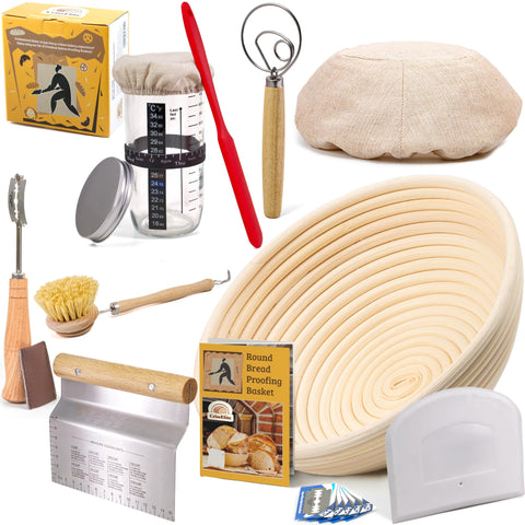 CRISS ELITE Sourdough Starter Kit contents for beginners