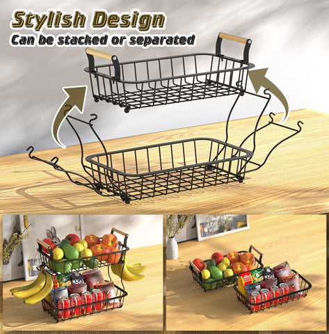 Crixny circular ball feet raise the rack for clean storage.