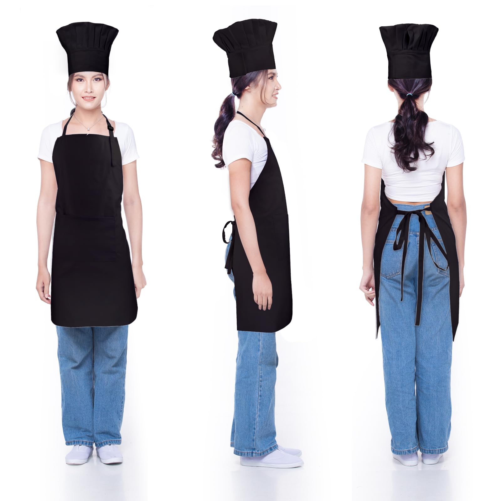 CRJHNS two large pockets on the apron keep tools and notes handy
