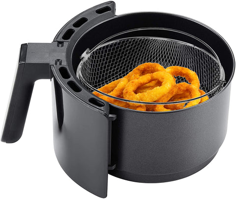 Croask basket with a sturdy handle makes loading and unloading simple